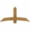Ekena Millwork Bellingham Rough Sawn Timber Gable Bracket, Western Red Cedar, 60"W x 30"H x 6"D x 6"F, 12/12 Pitch GBW060X30X0606BEL00RWR - alternate 1